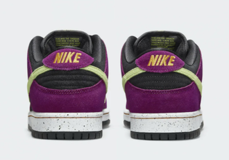 Nike SB Dunk Low Pro Red Plum Арт 2 сзади