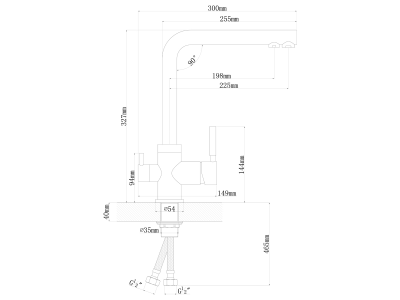 Смеситель Longran Sprint Universal LM2194