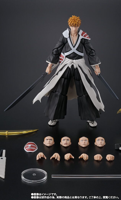 Фигурка Ичиго Куросаки (Ichigo Kurosaki Dual Zangetsu S.H.Figuarts)