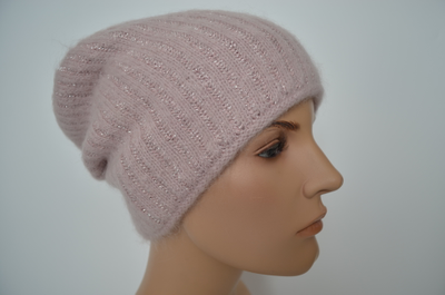 Шапка розовая Италия