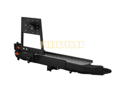 Задний силовой бампер серии Трофи на лифтованный Volkswagen Amarok I 2010-2016 (03.136.02)