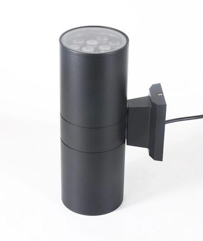 Светильник 18вт (2*9вт) двусторонний фасадный светодиодный (Черный)