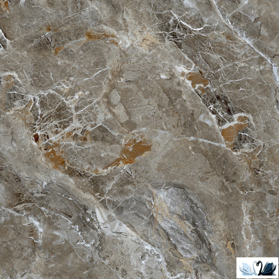 Керамогранит Italica Ocean Singular Graphite 60х60 см графитовый полированный