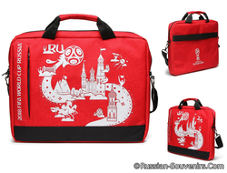 Сумка Фифа 2018 для ноутбука 15" красная для Чемпионата мира по футболу Fifa World Cup Russia купить