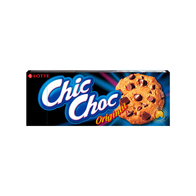 Хрустящее печенье Лотте Чик Чок с темным шоколадом