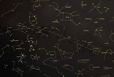 созвездия звездного неба карта