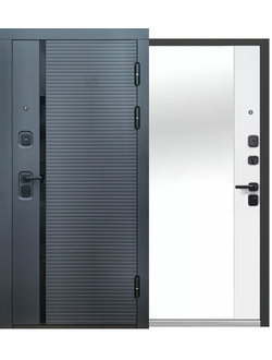 Диамант Кварц 93 Зеркало Черный кварц\белый эмалит