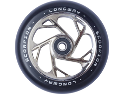 Купить колесо Longway Scorpion (хром) для трюковых самокатов в Иркутске
