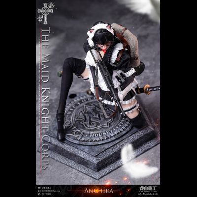 ПРЕДЗАКАЗ - Боевая горничная-стрелок - Коллекционная фигурка 1/6 Maid Knight Corps Grenade Soldier ANCHIRA (LS-Meid.S-01B) - Longshan ?ЦЕНА: 19500 РУБ.?