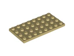 Plate 4 x 8, Tan (3035 / 4191103 / 4509897)