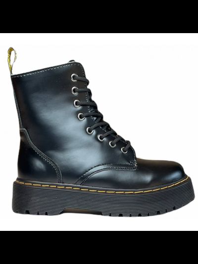 DR MARTENS 1460 JADON BLACK С ЧЕРНЫМ МЕХОМ