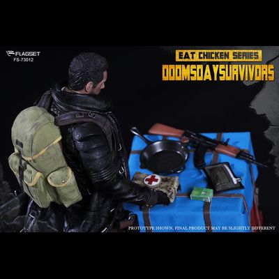 Ящик деревянный красный с ремнями 1/6 (FS-73012) - FLAGSET