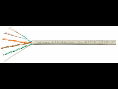 Кабель CONNECT-AV UTP-4 5E неэкранированная витая пара 4 пары 5E-категории (одножильный 26AWG омедненный) 305м