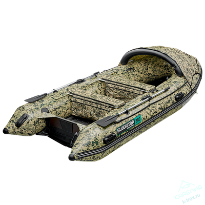Лодка ПВХ Gladiator AirPro E380Pro НДНД Camo