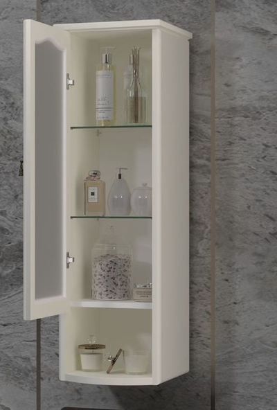 Шкаф подвесной Opadiris Риспекто 30 слоновая кость, левый