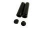 Грипсы X-brend из синтетической кожи с 2-мя замками, 130 мм, черные