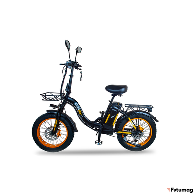 Электровелосипед Minako F11 PRO 20 (жёлтый)