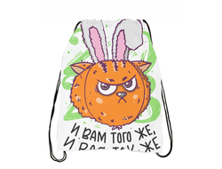 Сумка-мешок для обуви год Кролика №33