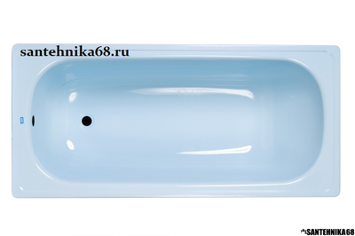 Ванна стальная DONNA VANNA Голубая лагуна 1.5м 1.7м с опорной подставкой