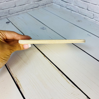 Доска из фанеры 150*150 мм подставка под горячее