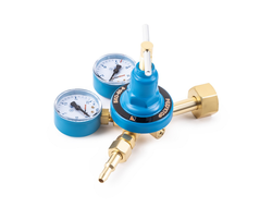 Редуктор БКО-50-5 (кислородный, 2 манометра, ЛАТУНЬ), Foxweld, 8337