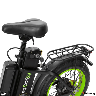 Электровелосипед Syccyba H2 DUAL зеленый