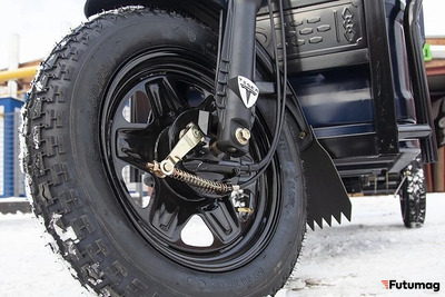 Грузовой электротрицикл Rutrike D4 1800 60V1200W серый