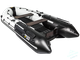 Лодка ПВХ Мастер Лодок Ривьера Гидролыжа 3600НДНД "Комби" Св.Серый / Чёрный