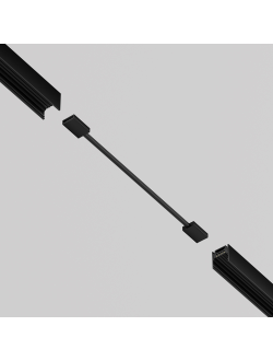 Гибкий коннектор для токоведущей ленты Exility IP черный, O-TR002-SC, Maytoni