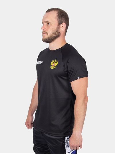 Футболка самбо BRAVEGARD ПАТРИОТ черная