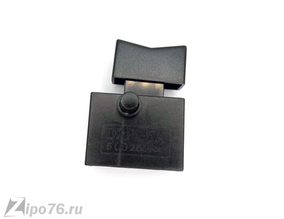 Выключатель с тонким фиксатором короткой клавишей птичка 164