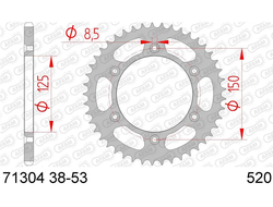 71304-40 Звезда ведомая #520 640 LC4 Supermoto FS 650 690 Supermoto AFAM 71304-40