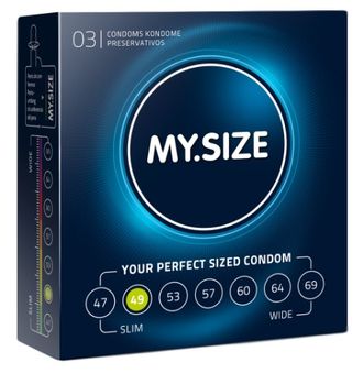 Презервативы MY.SIZE №3 (49 размер)