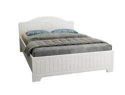 Спальня МОНБЛАН - Кровать МБ-602К (2000х1400) Белое дерево