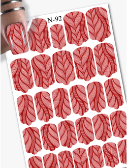 Пленка для маникюра Осень/Зима N-092