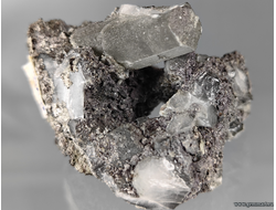 Натролит, сросток кристаллов. Кольский п-ов. Россия. 55*45*45мм