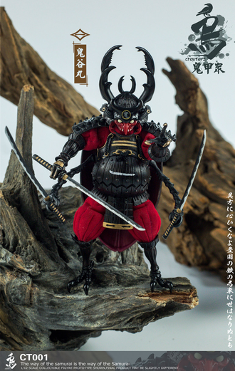 Жук-самурай с катанами - Коллекционная ФИГУРКА 1/12 scale  Samurai Beetle Haunted Hollow  (CT001) - CROWTOYS
