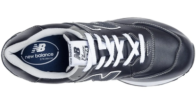 New Balance 574 Leather Blue мужские