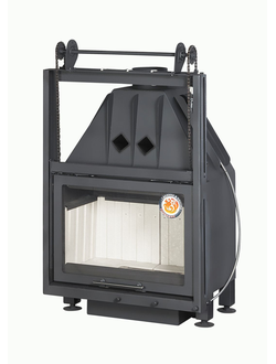 Каминная топка Экокамин Альфа 700 K с контргрузом