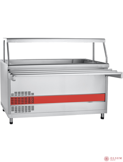 Прилавок-витрина Abat ПВВ(Н)-70КМ-03-НШ