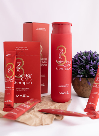 Masil Шампунь с аминокислотами для волос - Salon hair cmc shampoo, объем 8 мл