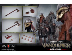 Викинг берсеркер - Коллекционная фигурка 1/6 VIKING VANQUISHER(Die-cast Alloy) BERSERKER (SE017) - COOMODEL