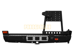 Задний силовой бампер серии Трофи на Toyota LC 100, 105 1997-2007 (03.121.02)