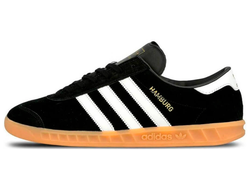 Adidas Hamburg Black White мужские
