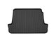 Коврик в багажник пластиковый (черный) для Renault Megane II sd (02-09)  (Борт 4см)