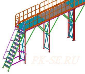 Эстакада модульного типа