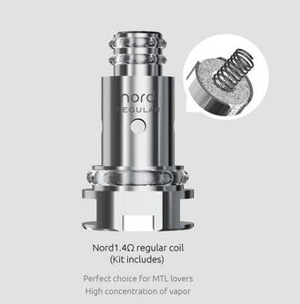 Испаритель SMOK NORD Regular 1.4ohm - цена за упаковку 5шт