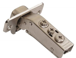 Петли для мебельных фасадов из ДСП, МДФ, и ШИРОКИХ алюминиевых рамок