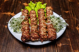 Шампур для люля-кебаб 650х20х3 из нержавеющей стали