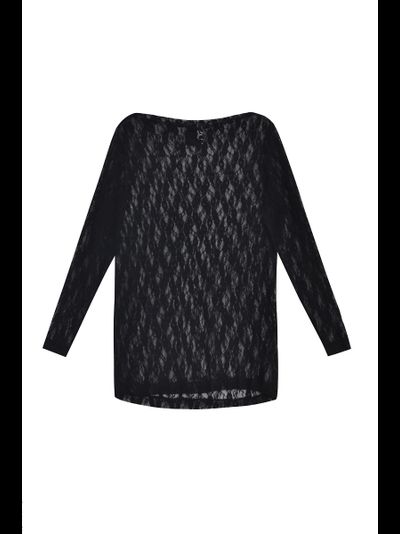 Топ из гипюра